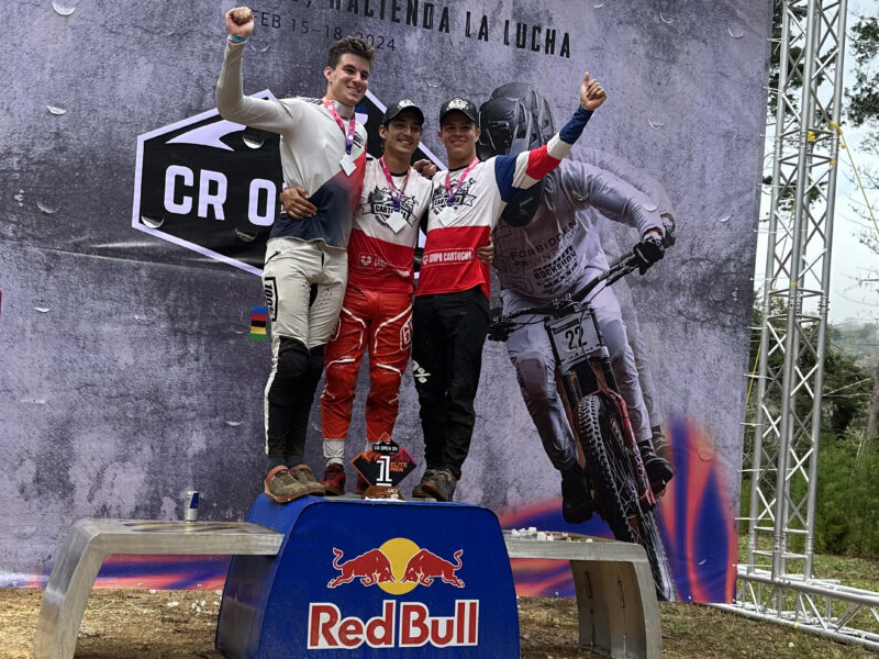 Colombiano Camilo Sánchez conquistó la quinta edición del CR Open Downhill