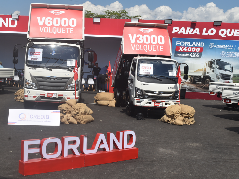 Forland suma dos nuevos volquetes los cuales podrán conocer un poco más de ellos en la Expomóvil 2026